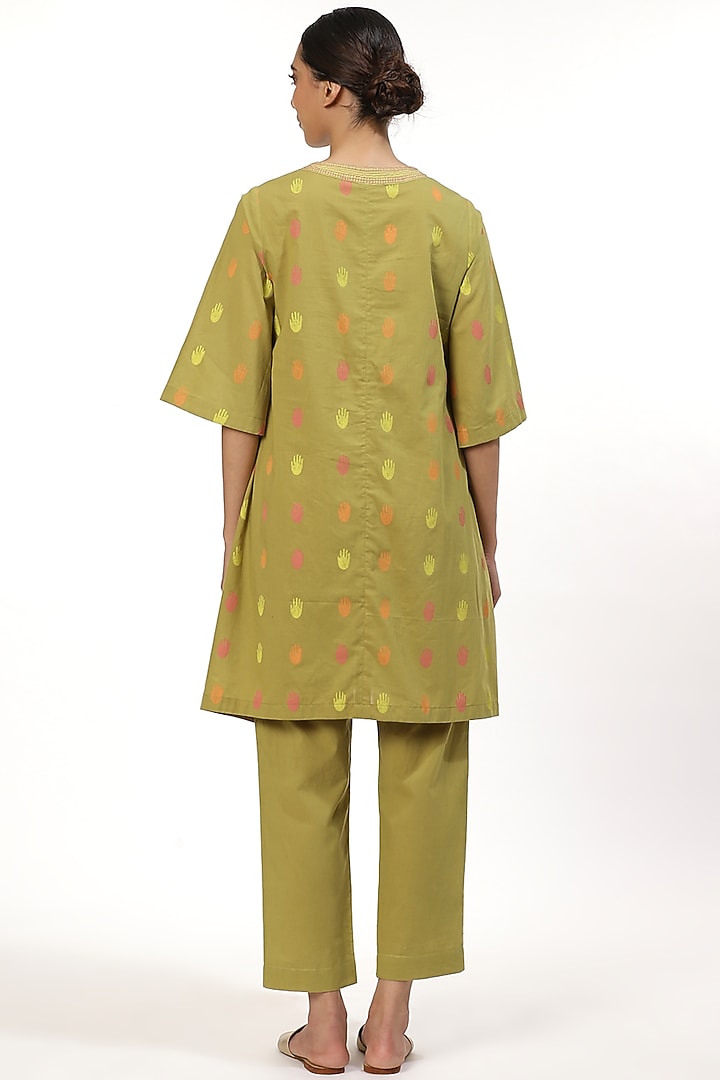 Amla Hand Printed Top by Abraham & Thakore at Pernia's Pop Up Shop