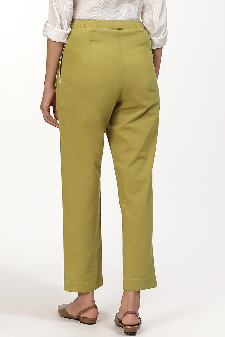 Amla Cotton Cambric Pants by Abraham & Thakore at Pernia's Pop Up Shop