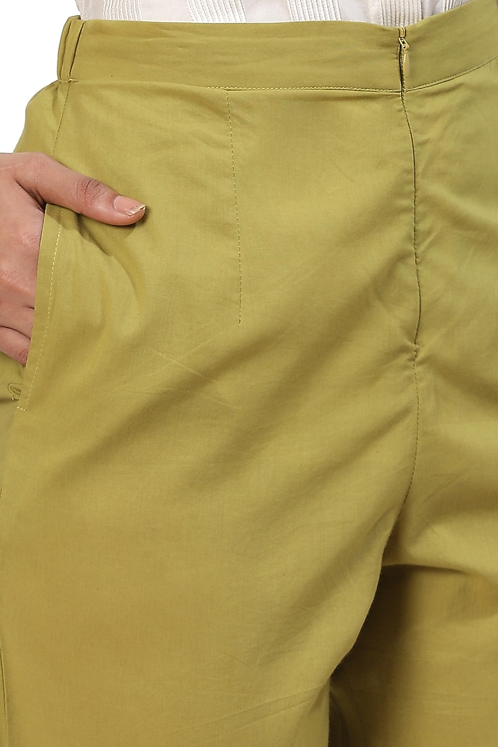 Amla Cotton Cambric Pants by Abraham & Thakore at Pernia's Pop Up Shop