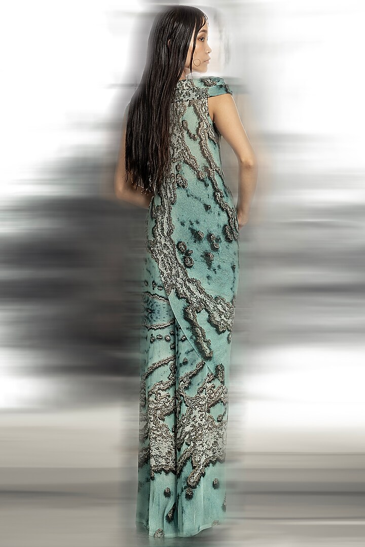 Coast Poly Georgette Printed Trousers by Abhishek Sharma at Pernia's Pop Up Shop