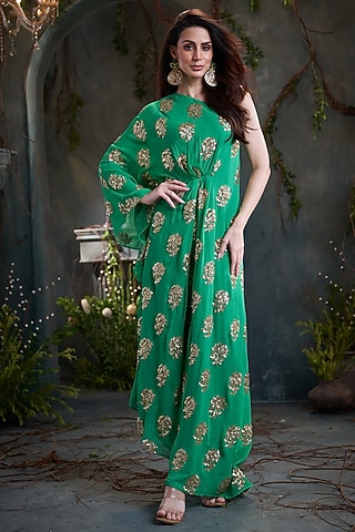 open lace back dress Party wear Plain Long satin caftan Dress resort wear for women – Silk kaftan