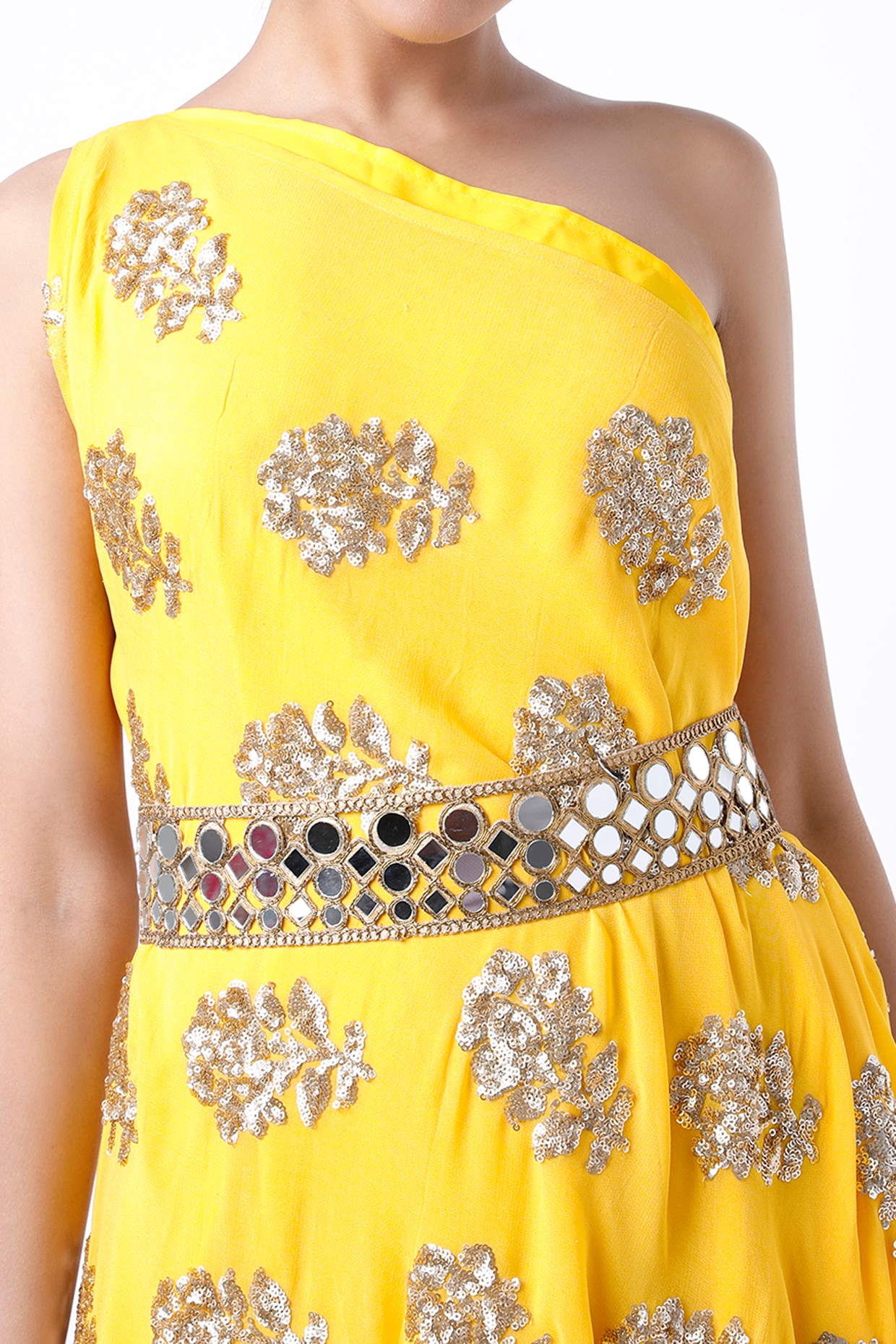 Buy OMBRE YELLOW DRESS for Women Online in India
