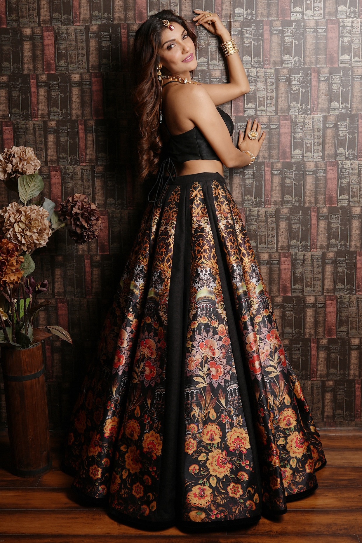 NOMADIC HEAVILY EMBROIDERED LEHENGA – Ridhima Bhasin