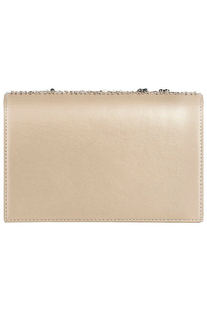 Gold embellished clutch available only at Pernia's Pop Up Shop.