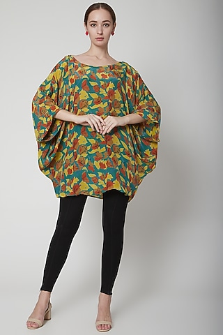 Green One Size Top by Anupamaa Dayal