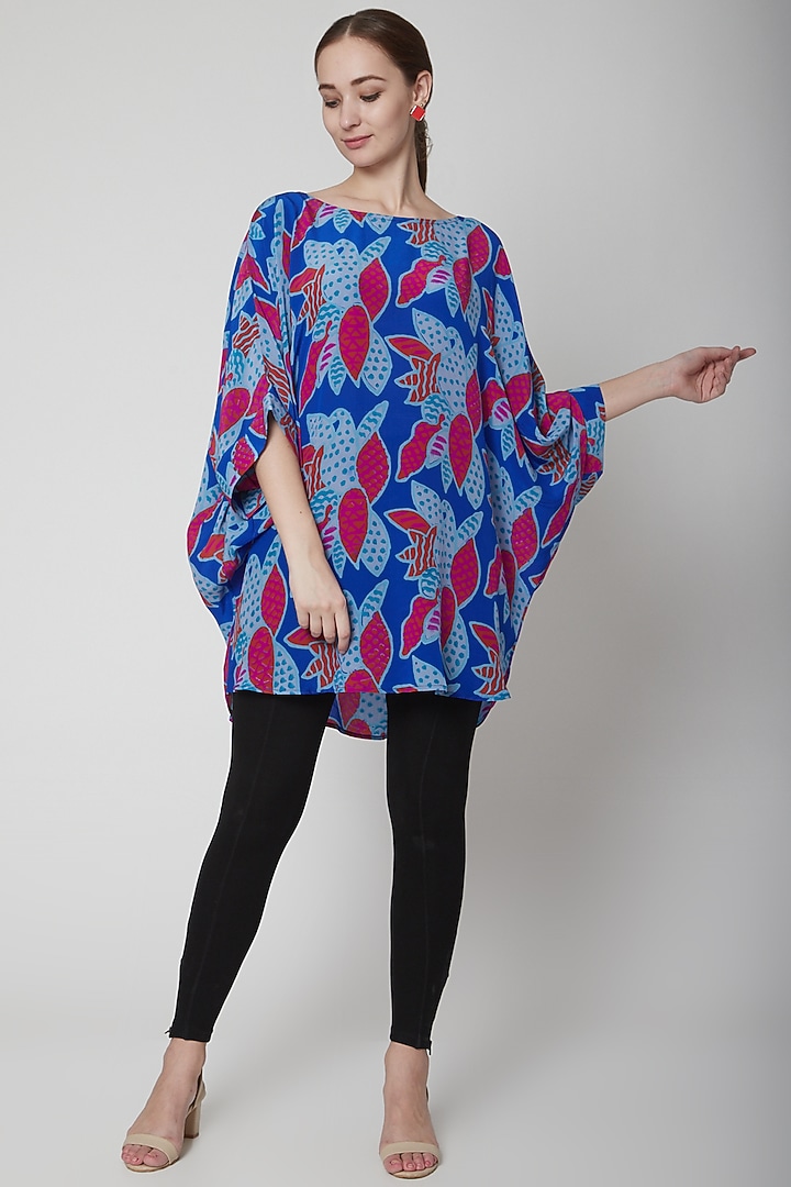 Electric Blue One Size Top by Anupamaa Dayal at Pernia's Pop Up Shop