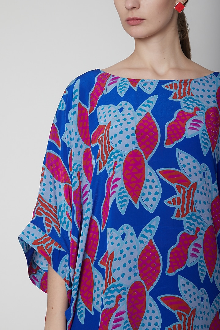 Electric Blue One Size Top by Anupamaa Dayal at Pernia's Pop Up Shop