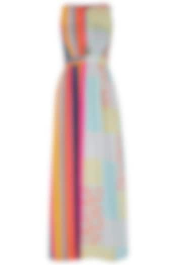 Multi Colored Printed Maxi Dress by Anupamaa Dayal