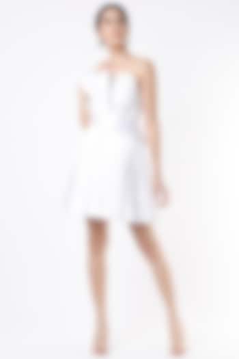 White Layered Dress by Ada Malik