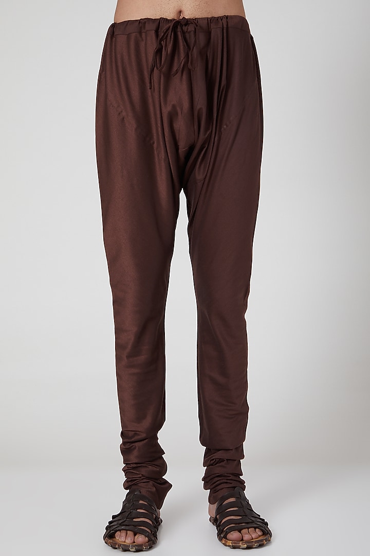 Brown Kurta Set by Aditya Dugar at Pernia's Pop Up Shop