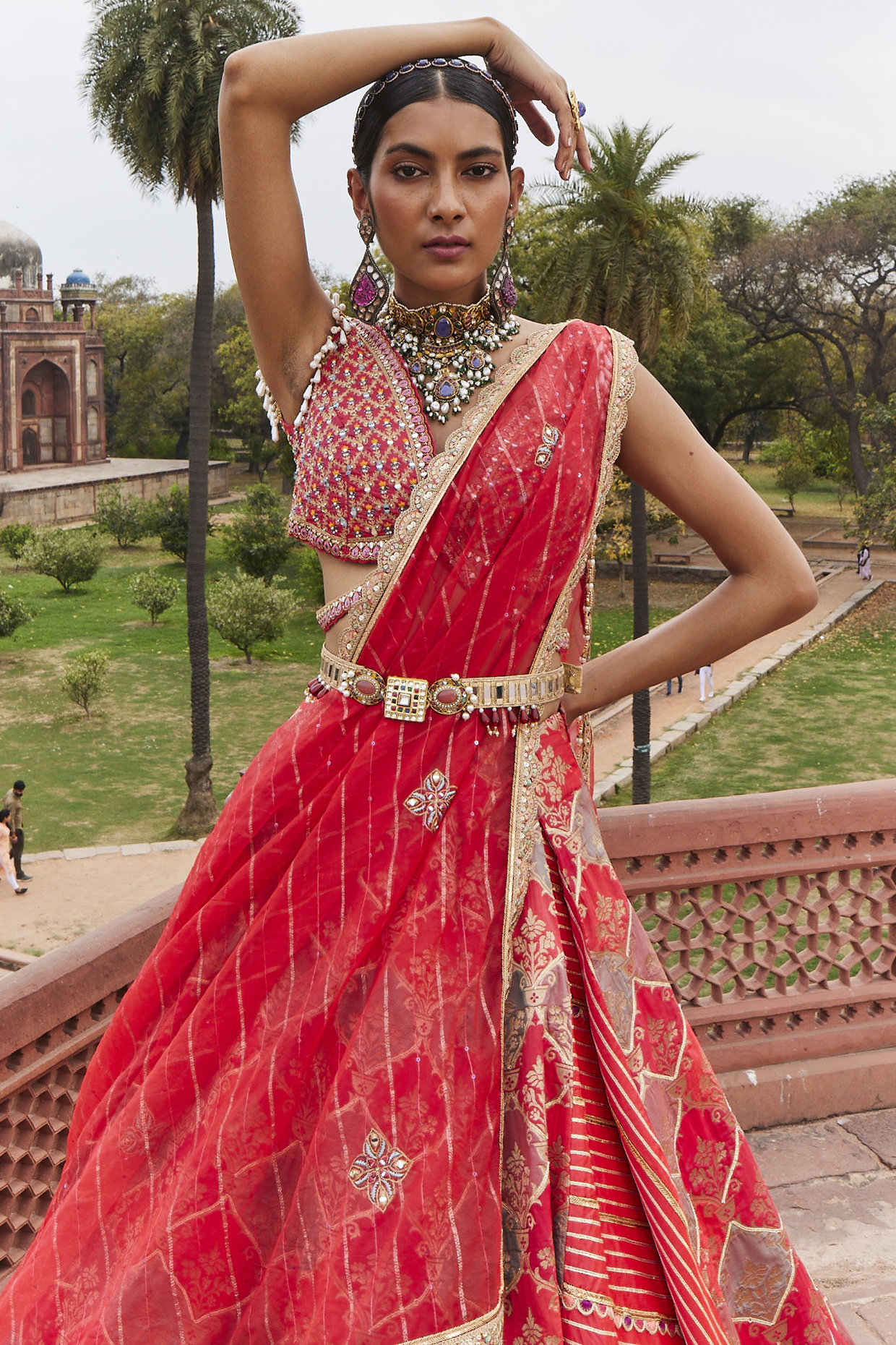 Buy Banarasi Lehenga Blouse Stitched Bridsmaids Lehanga Skirt Online in  India - Etsy