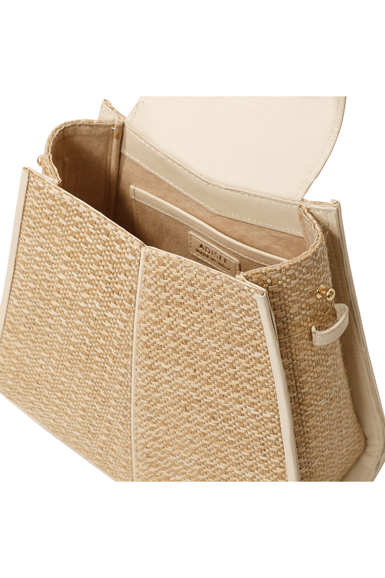 Raffia Bucket Bag in Pop