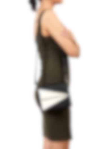 Multi-Coloured Leather Crossbody Bag by ADISEE at Pernia's Pop Up Shop