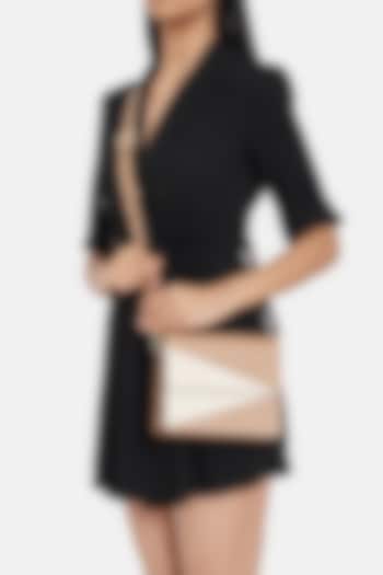 Multi-Coloured Leather Crossbody Bag by ADISEE at Pernia's Pop Up Shop