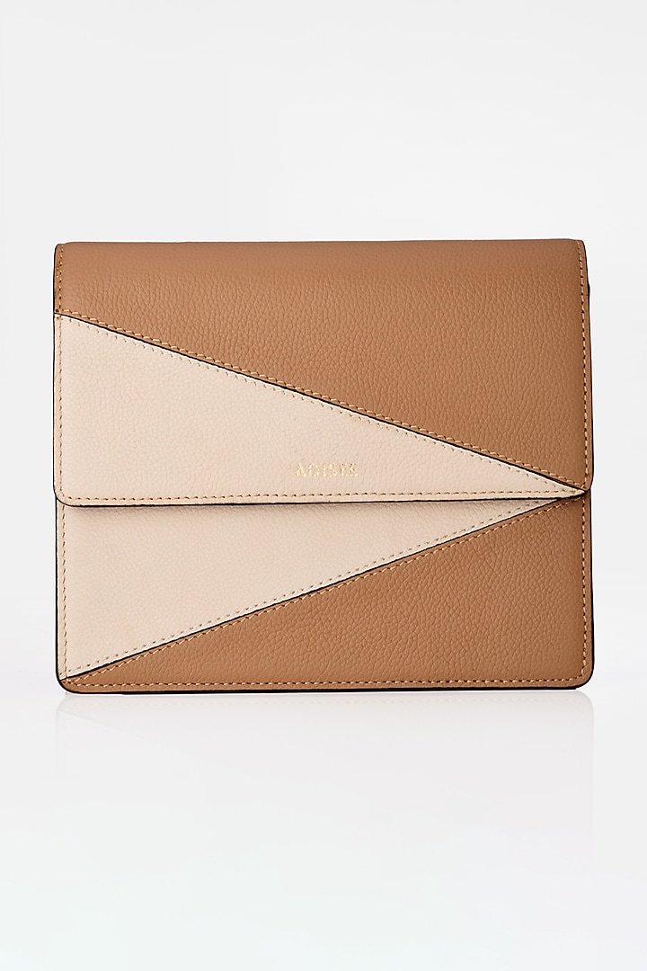 Multi-Coloured Leather Crossbody Bag by ADISEE at Pernia's Pop Up Shop