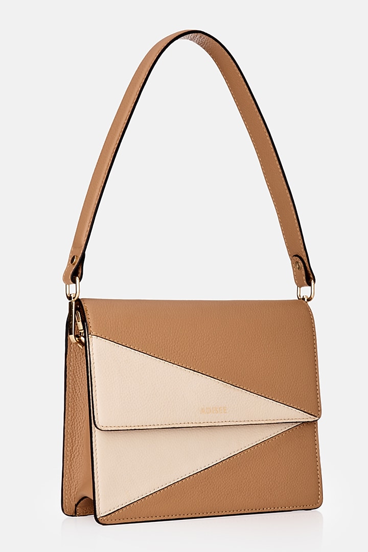 Multi-Coloured Leather Crossbody Bag by ADISEE at Pernia's Pop Up Shop
