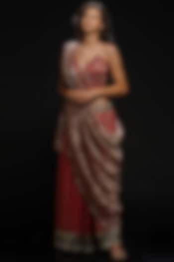 Rani Hand Embroidered Pant Set by Aditya Sikand at Pernia's Pop Up Shop