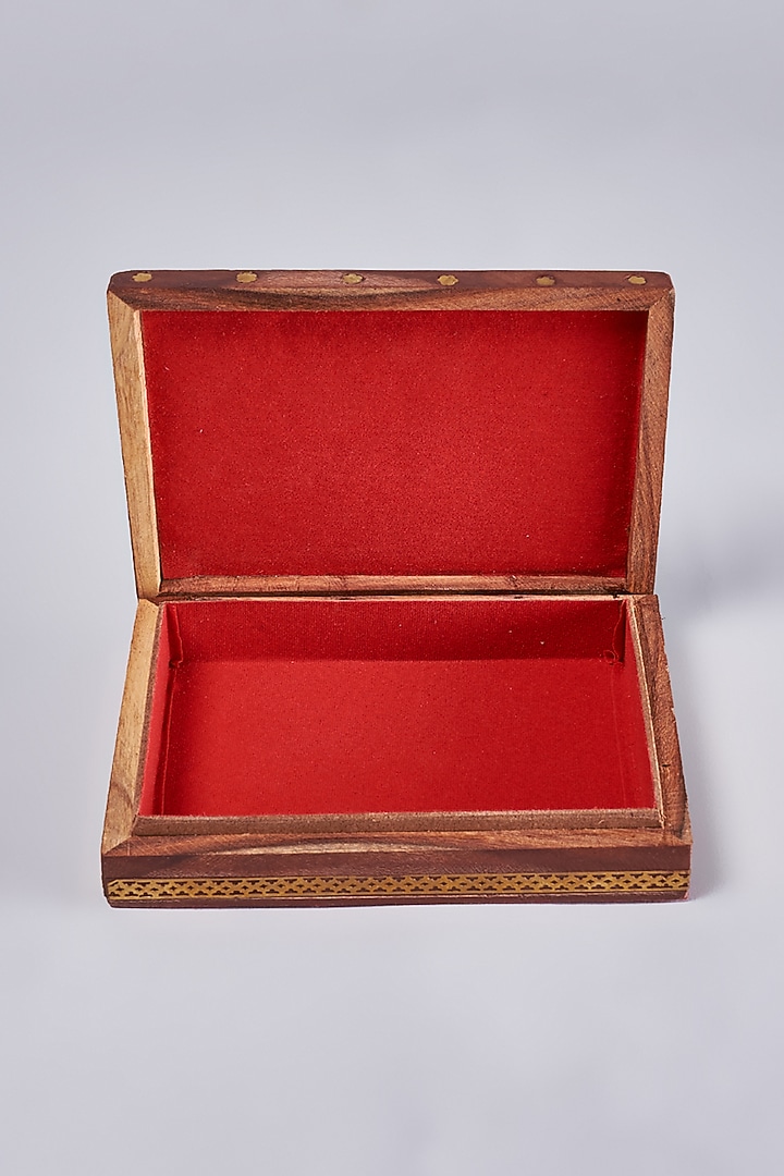 Multi-Colored Wooden Jewellery Box by Home Decor by Aditi at Pernia's Pop Up Shop