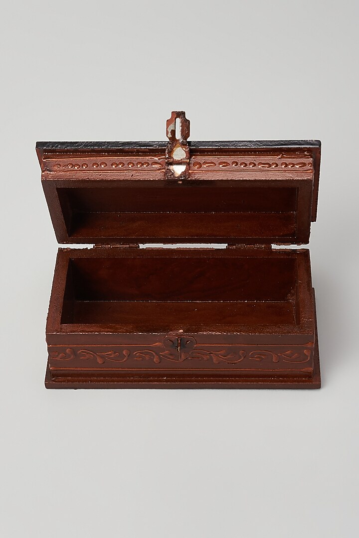 Multi-Colored Wooden Jewelry Box by Home Decor by Aditi at Pernia's Pop Up Shop