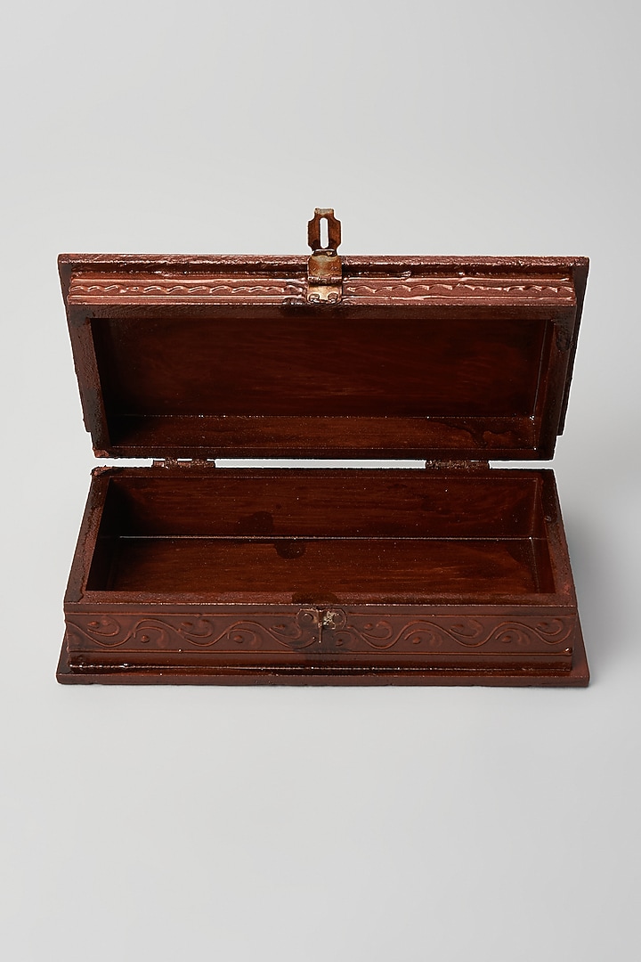 Multi-Colored Wooden Jewelry Box by Home Decor by Aditi at Pernia's Pop Up Shop