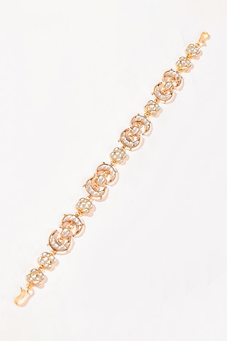 Gold Finish Kundan Polki Sheeshphool by Adityam Jewels