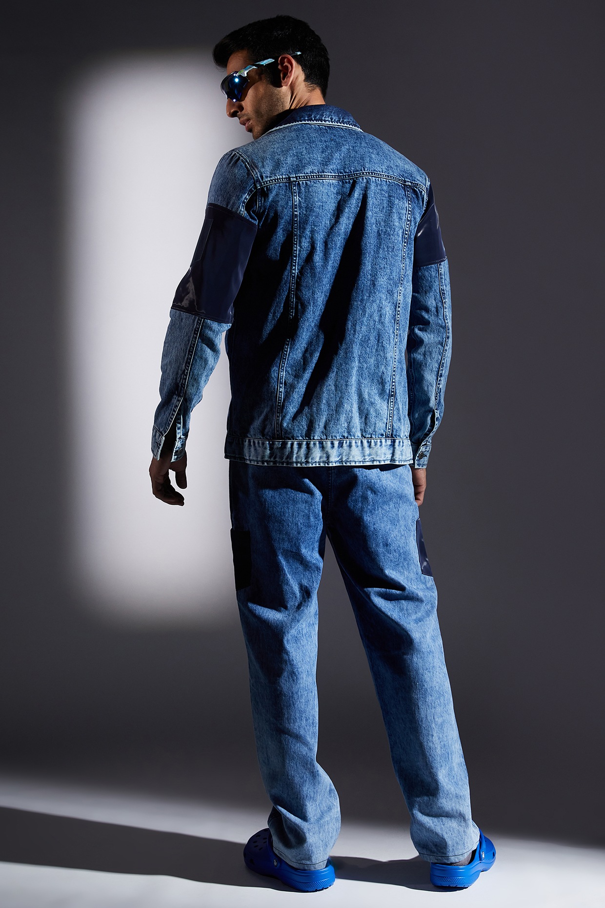 Men's Trendy Plush Lined Jeans Men's Denim Pants Streetwear - Temu