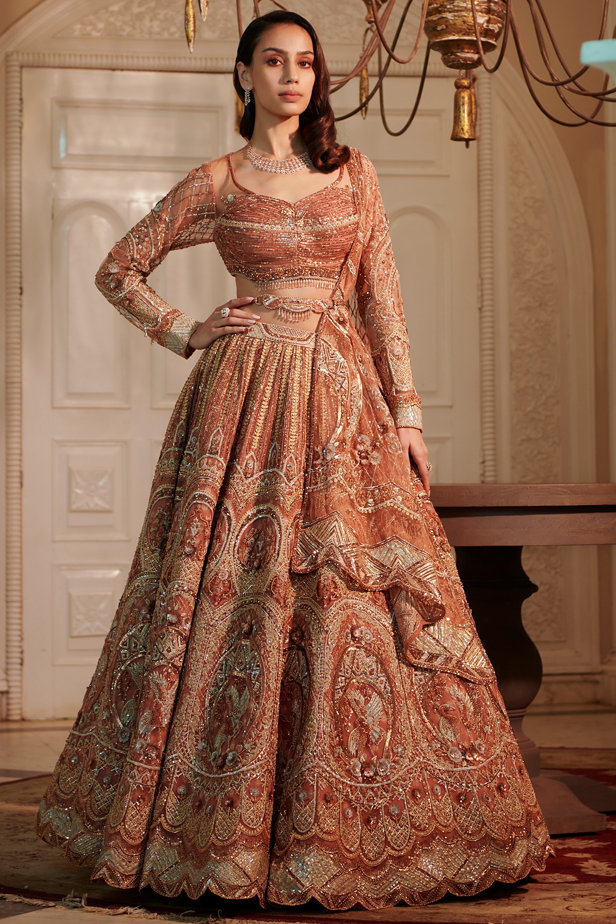 Best dress for ladies sangeet best sale