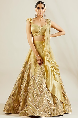 Adaara Couture - Flair Bloom Lehenga