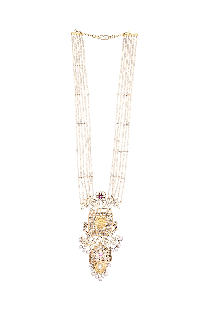 Gold Plated Aanohi Necklace by Anita Dongre Silver Jewellery