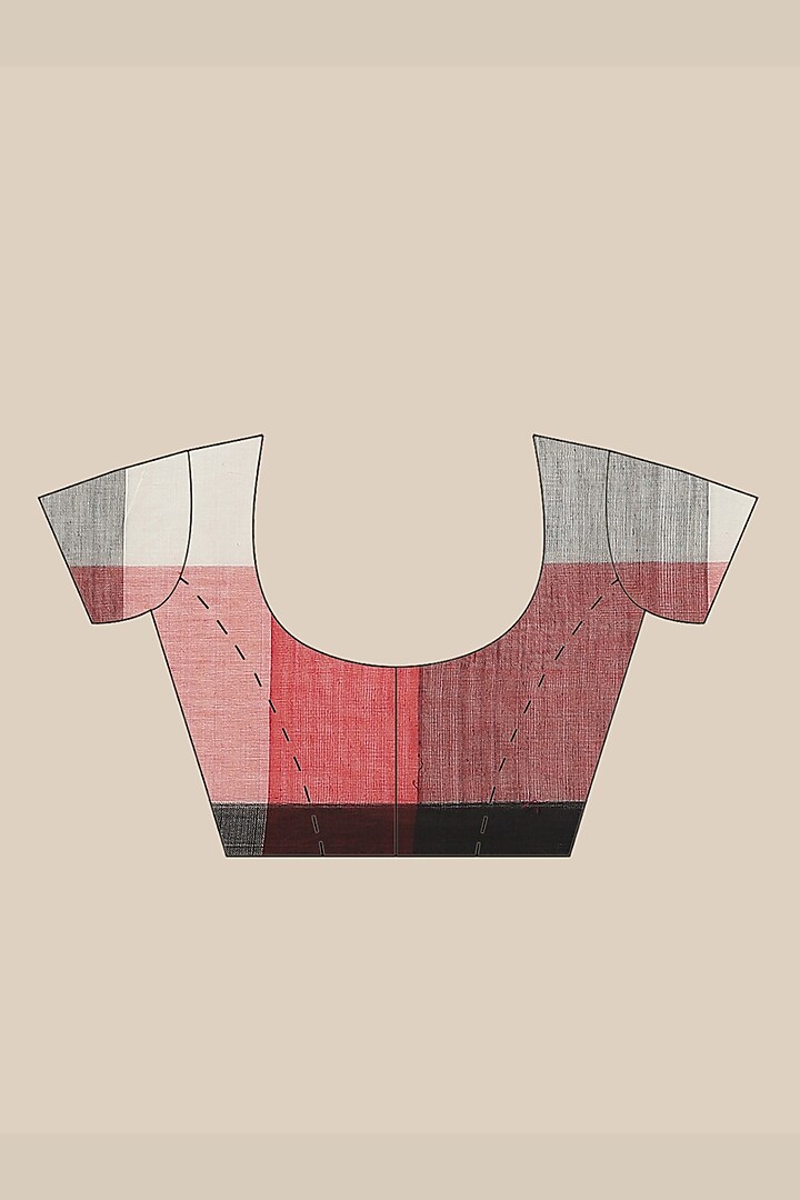Multi Colored Handloom Cotton Festive Saree by Aditri at Pernia's Pop Up Shop