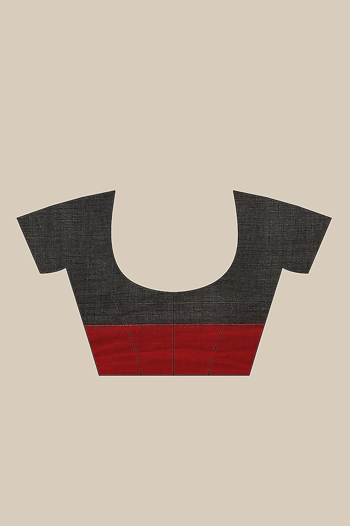 Black Baluchari Embroidered Festive Saree by Aditri at Pernia's Pop Up Shop