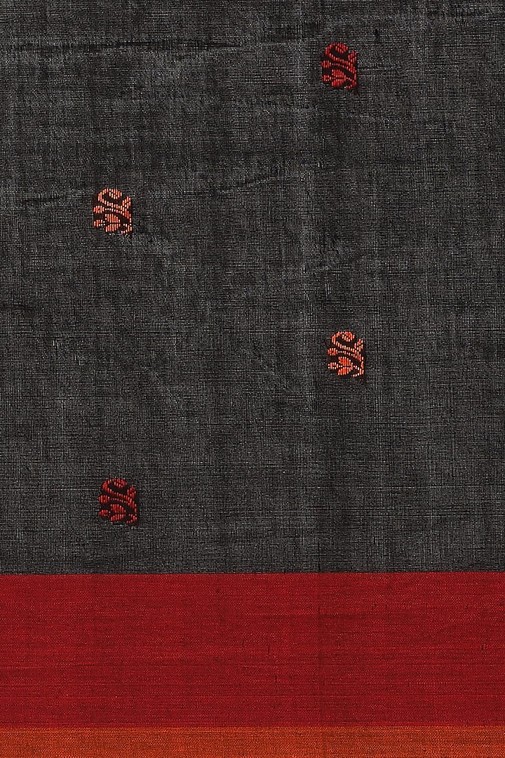 Black Baluchari Embroidered Festive Saree by Aditri at Pernia's Pop Up Shop