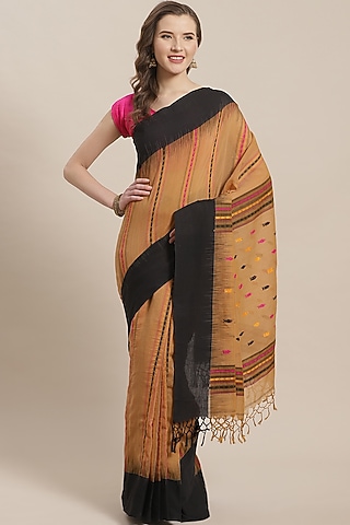 Multi Colored Motifs Printed Saree by Aditri