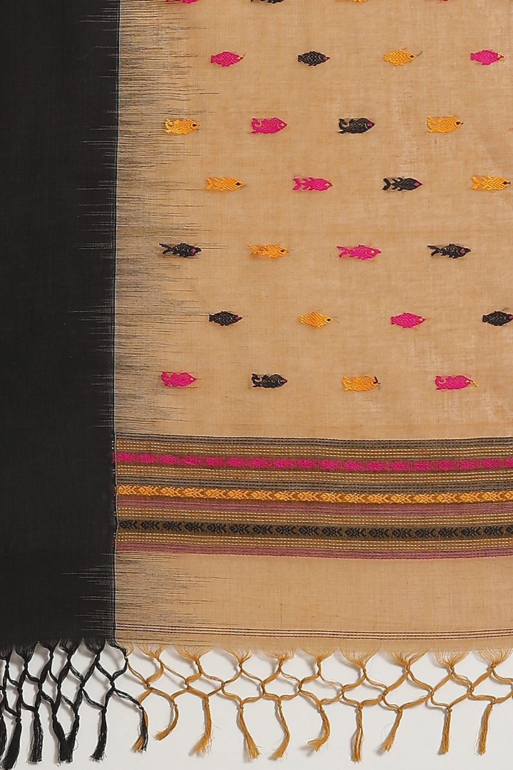 Multi Colored Motifs Printed Festive Saree by Aditri at Pernia's Pop Up Shop