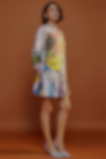 Multi-Colored Hemp Shirt by Advait at Pernia's Pop Up Shop