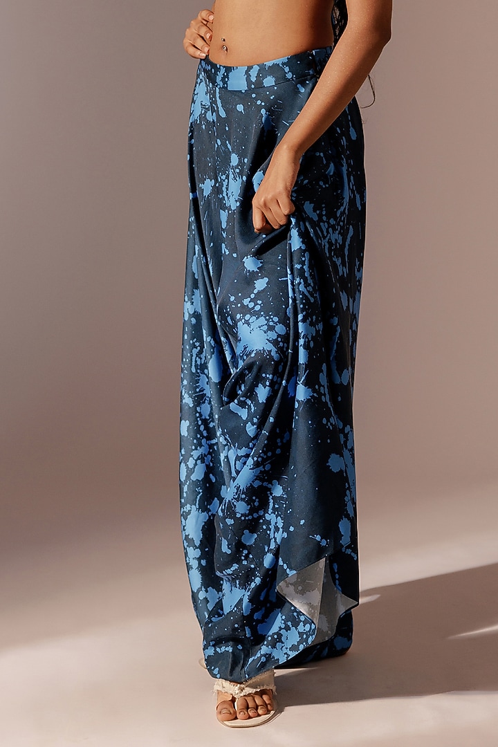 Multi-Colored Satin Twill Fisherman Pant Set by Advait at Pernia's Pop Up Shop