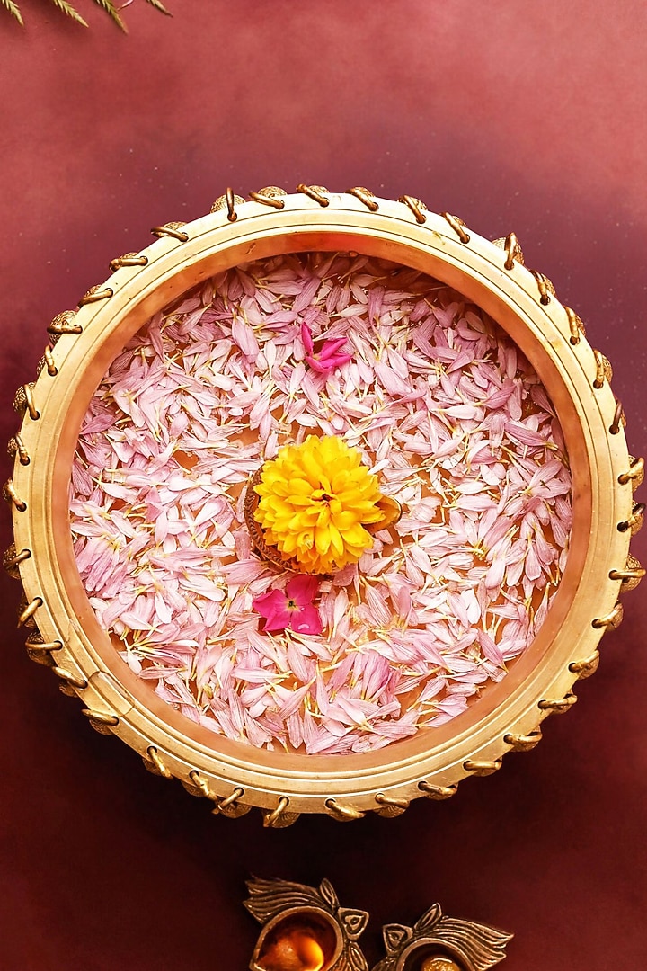 Gold Brass Urli by The Advitya at Pernia's Pop Up Shop