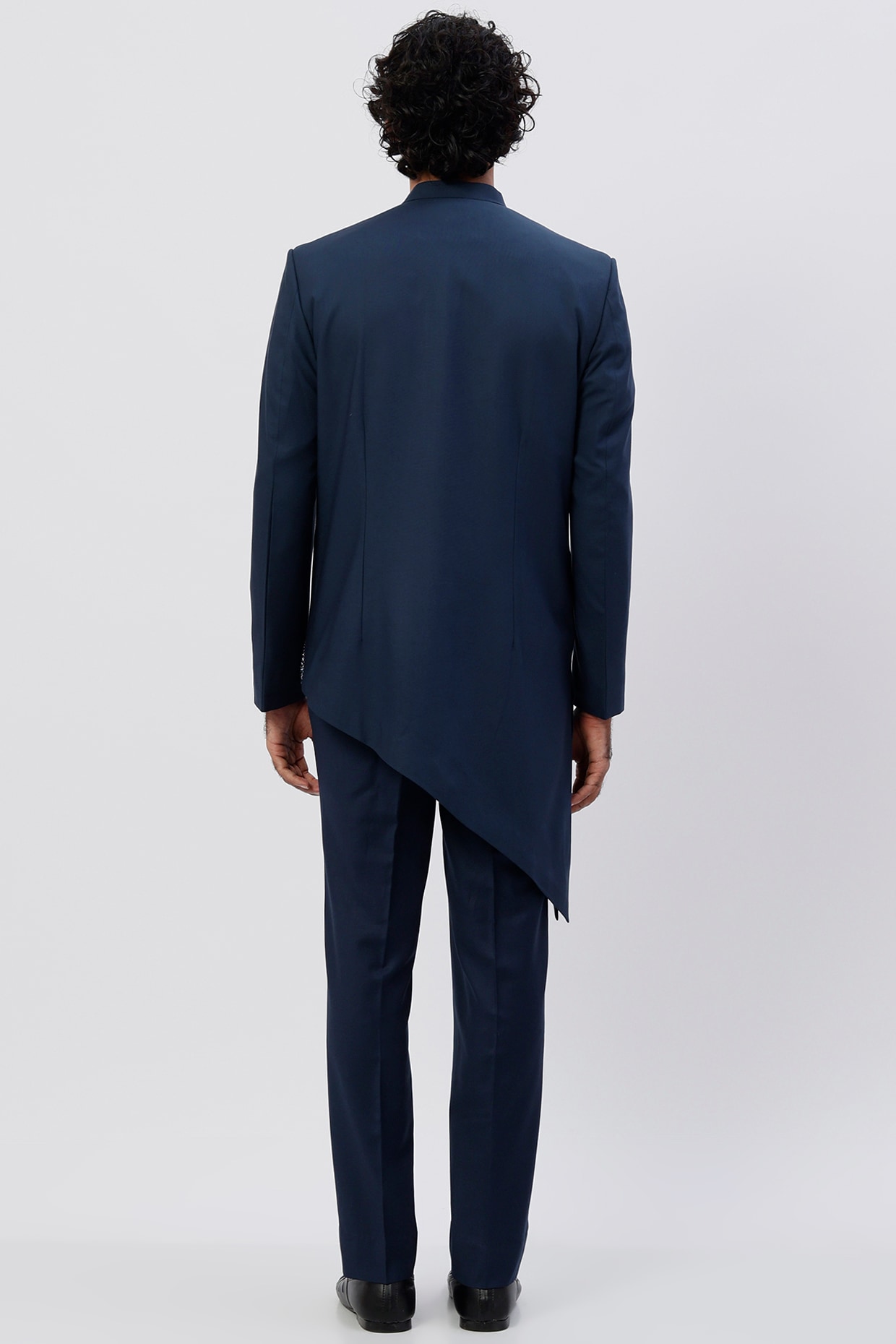 Black fully embroidered prince coat design | Prince coat, Formal attire for  men, Coat design