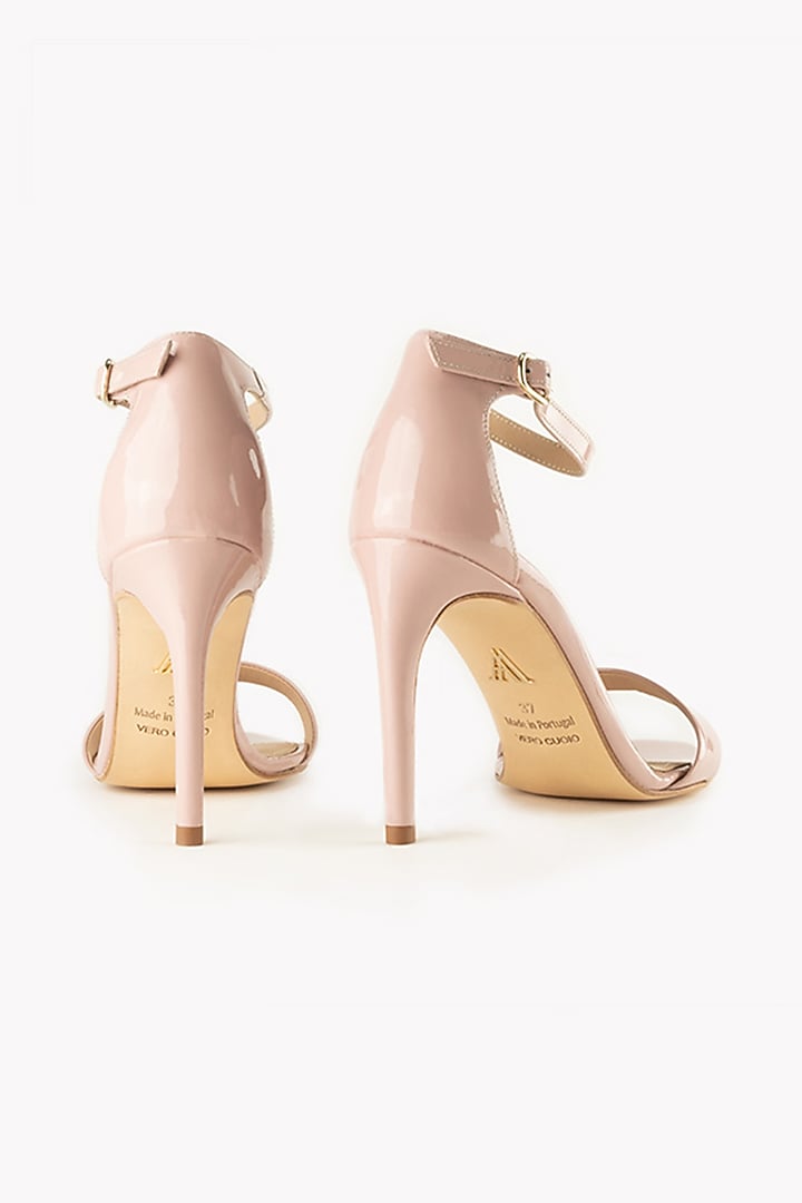 Nude Handmade Leather Sandals by Augustha at Pernia's Pop Up Shop