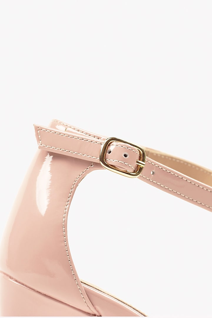 Nude Handmade Leather Sandals by Augustha at Pernia's Pop Up Shop
