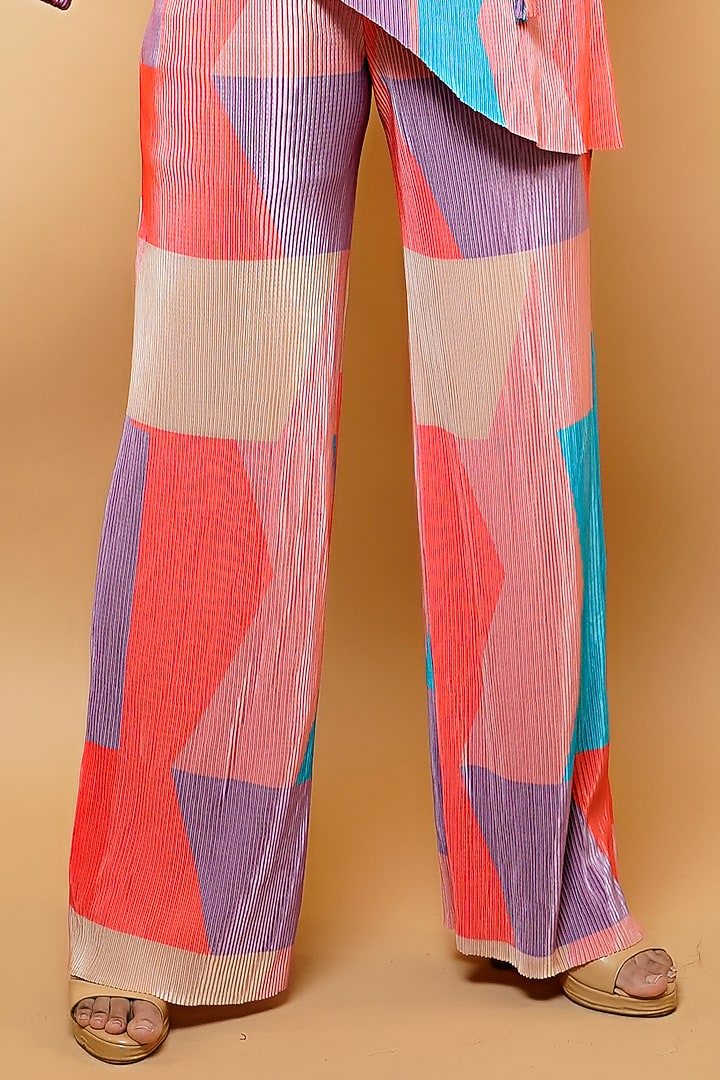 Multi-Colored Crush Co-Ord Set by AHI CLOTHING at Pernia's Pop Up Shop