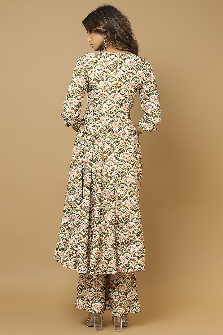 Multi-Coloured Printed Kurta Set by AHI CLOTHING at Pernia's Pop Up Shop