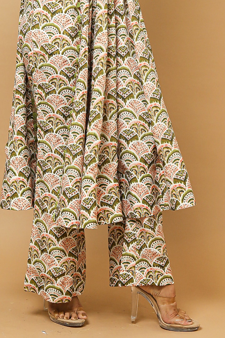 Multi-Coloured Printed Kurta Set by AHI CLOTHING at Pernia's Pop Up Shop