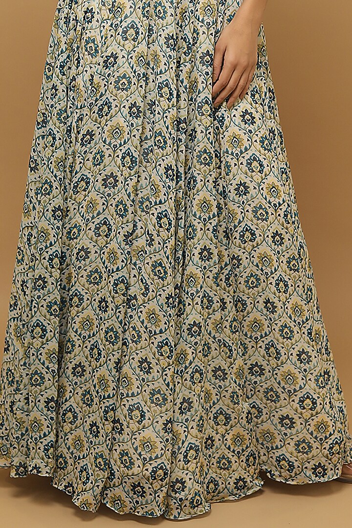 Multi-Coloured Printed Vacation Dress by AHI CLOTHING at Pernia's Pop Up Shop