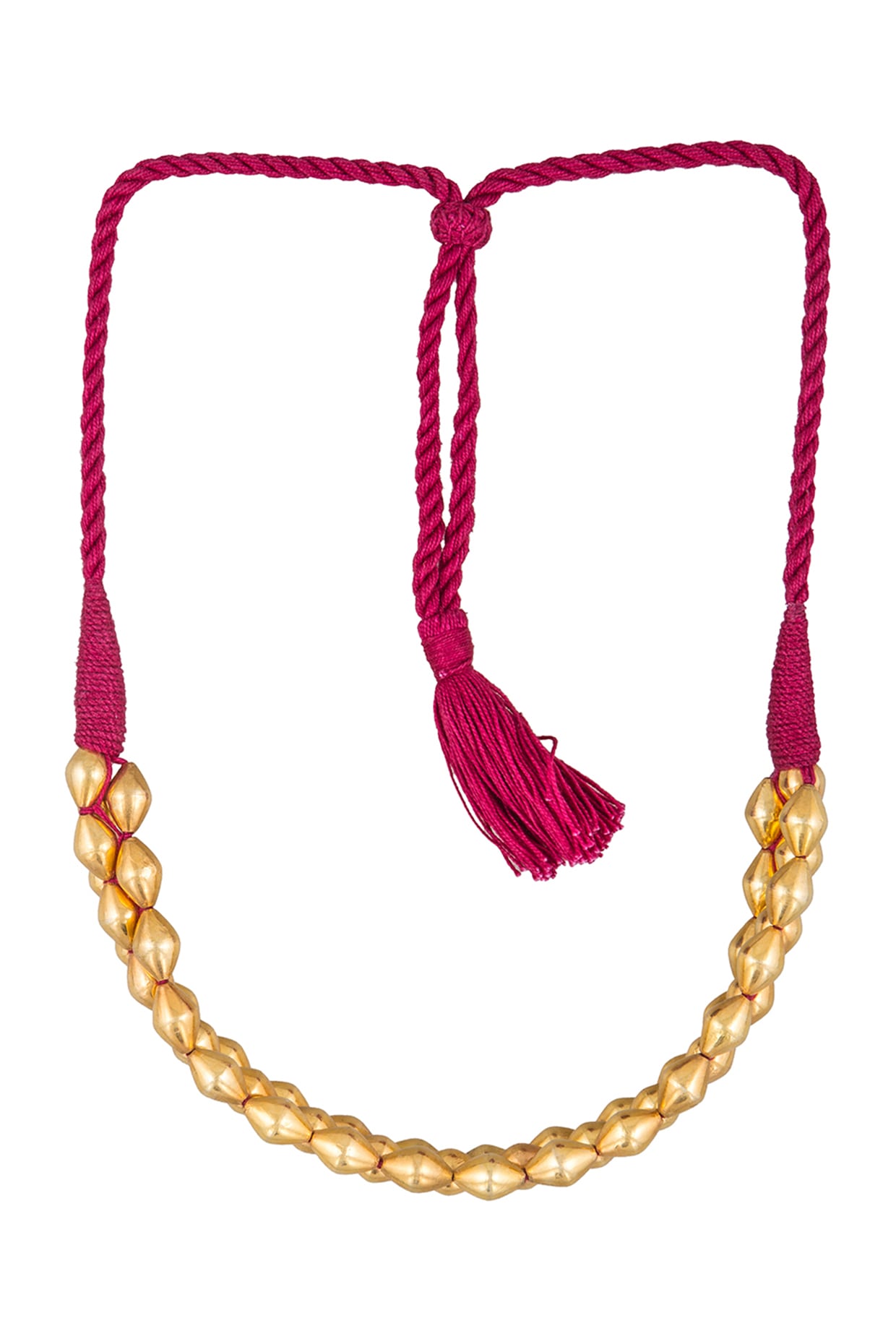 Gold Plated Thushi Choker Necklace 