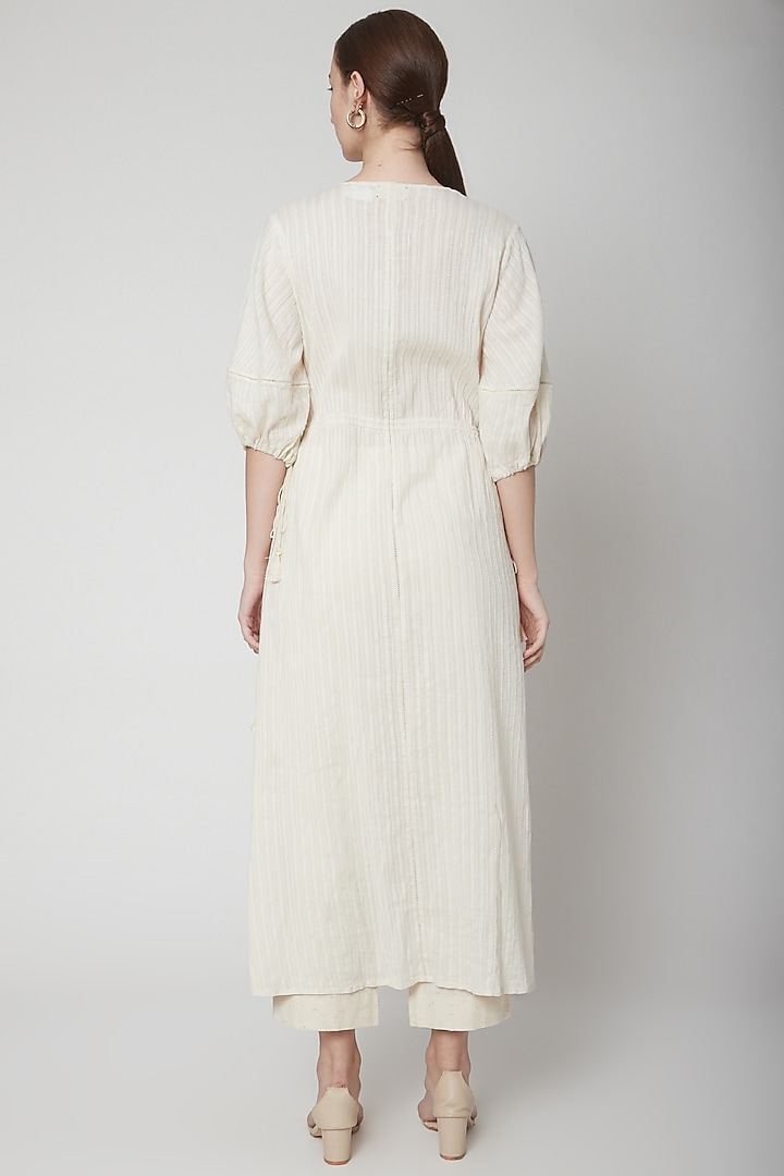 Ivory Overlay With Lace Gathering by Ahmev at Pernia's Pop Up Shop