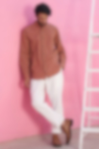 Multi-Colored Cotton Checkered Printed Summer Shirt by ABHISHTI at Pernia's Pop Up Shop