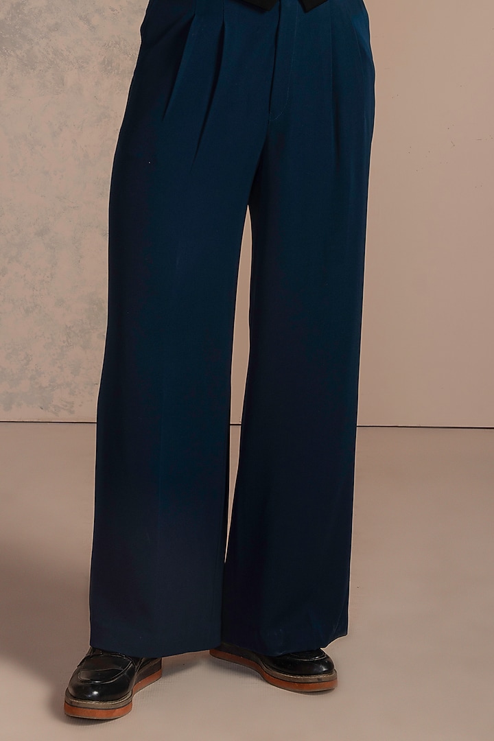 Black Armani Suiting Waistcoat Set by AJAY KMR at Pernia's Pop Up Shop