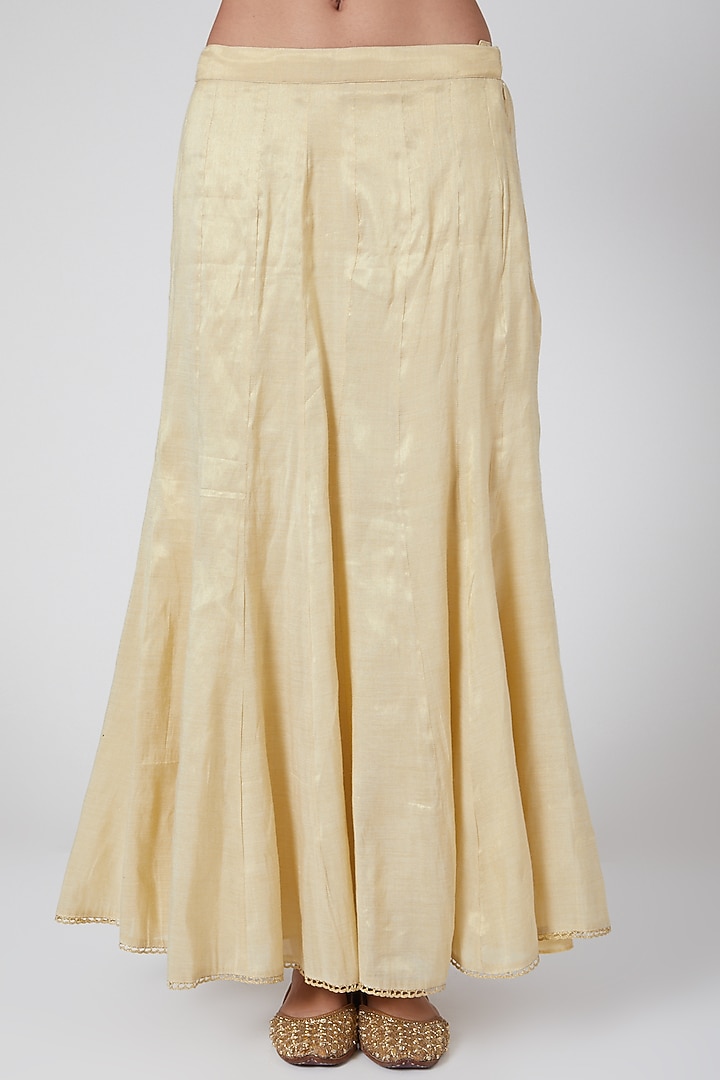 Pink & Beige Embroidered Wedding Lehenga Set by Anjali Jain at Pernia's Pop Up Shop