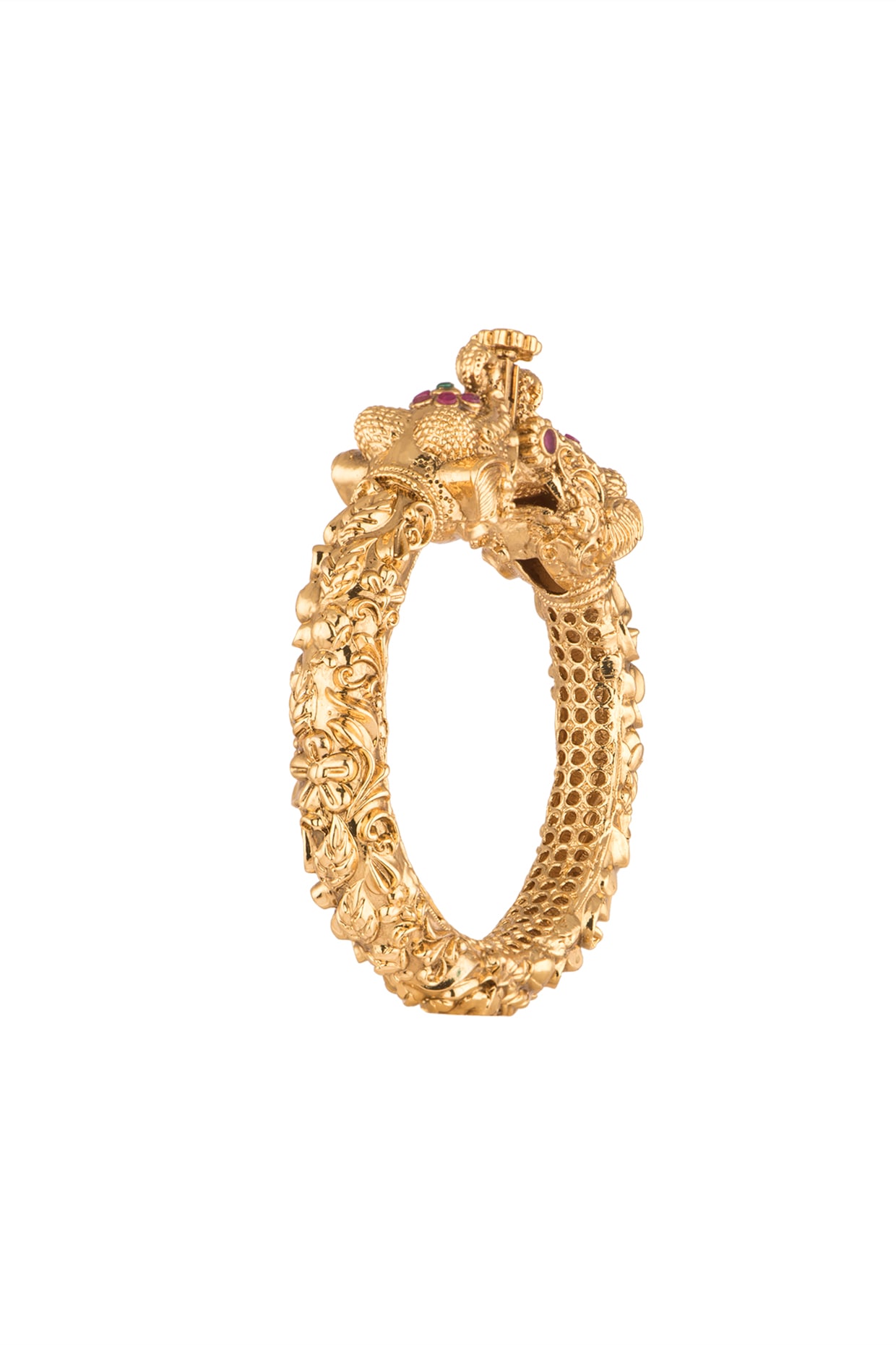 Elephant head gold on sale bangles